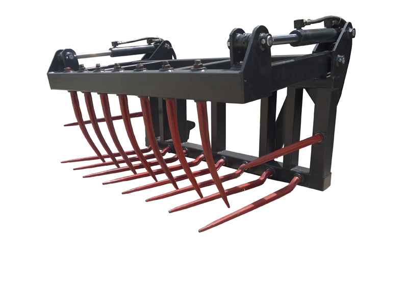 Сельскохозяйственный гидравлический силосный захват — фронтальный трактор