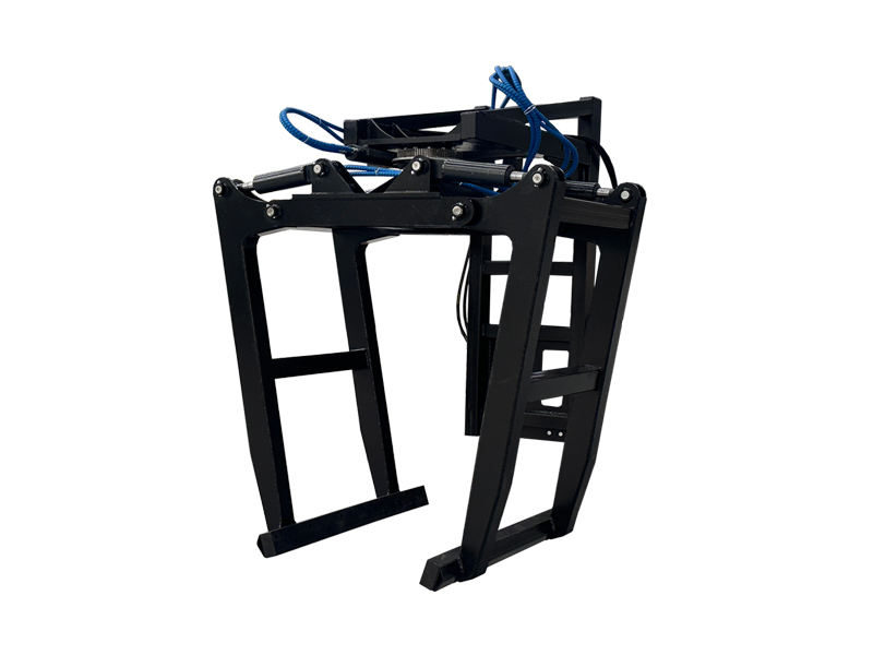 Гидравлический зажим для кирпичей и блоков