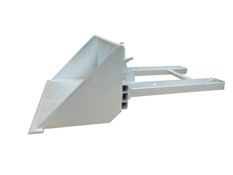 Ощутите эффективность с помощью ковша-самосвала для фронтального погрузчика, устанавливаемого на вилочный погрузчик