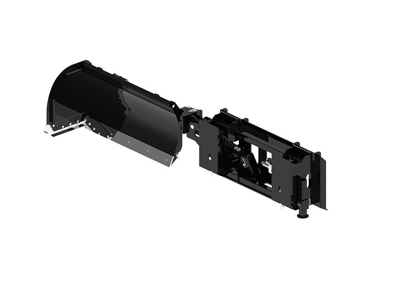 Повысьте эффективность работы зимой с помощью бокового отвала для снегоуборочной техники с бортовым поворотом.