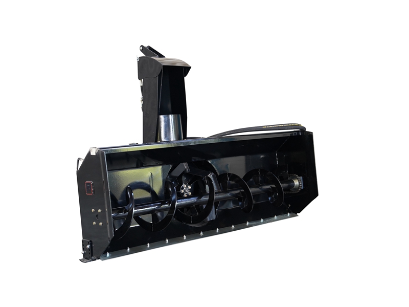 Готов к зиме: гидравлический снегоочиститель с бортовым поворотом — создан для уборки снега, на века