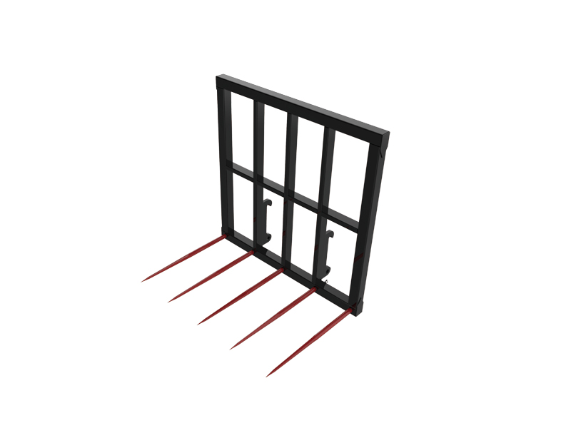 Поднимите свои сельскохозяйственные операции на новый уровень с помощью вилочных захватов для сена на колесных погрузчиках