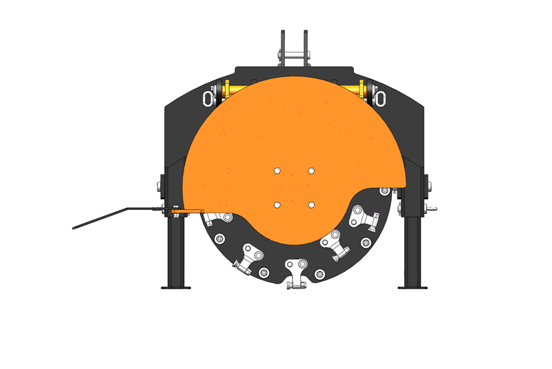 Новый продукт - измельчитель пней с 3-точечным валом отбора мощности для трактора мощностью 15-45 л.с.