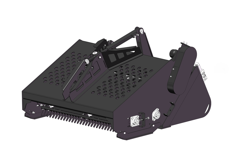 Измените свой ландшафтный дизайн с помощью гидравлических ландшафтных граблей Skid Steer