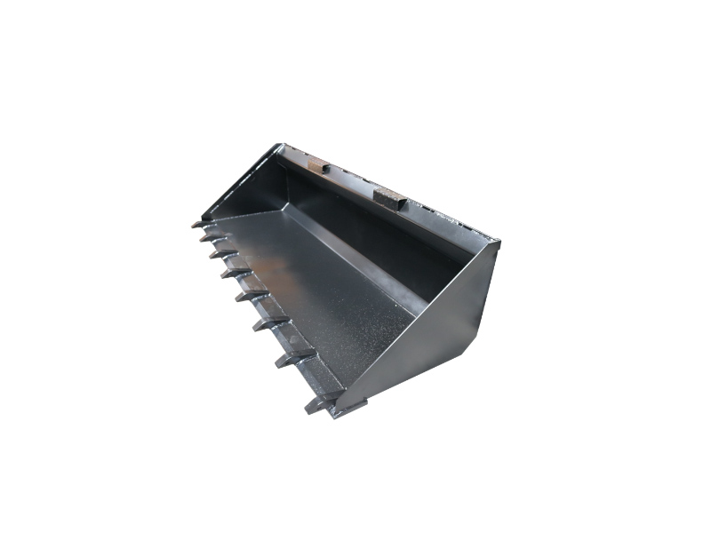 Быстрое крепление погрузчика с бортовым поворотом для тяжелого режима работы с зубчатым ковшом большой емкости