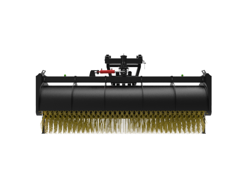 Саморегулирующаяся роторная метла к трактору