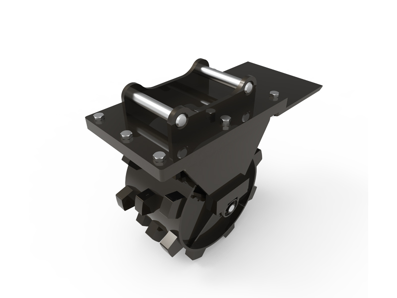 Колесо уплотнения экскаватора