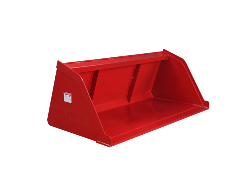 Модернизируйте свой мини-погрузчик с бортовым поворотом с помощью ковша для снега/мульчи